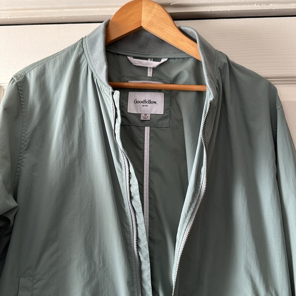Water resistant zipped jacket - Picture 2 of 11